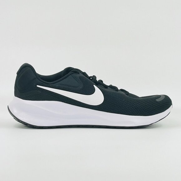 Nike Revolution 7 WIDE \'Black White\' FB8501-002 size 12